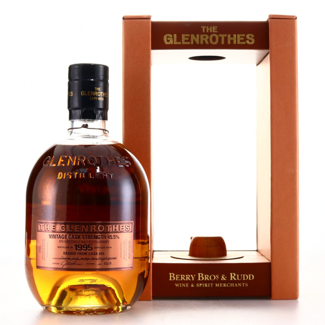 Glenrothes 1995 Vintage Cask Strength 55 Whisky Auctioneer