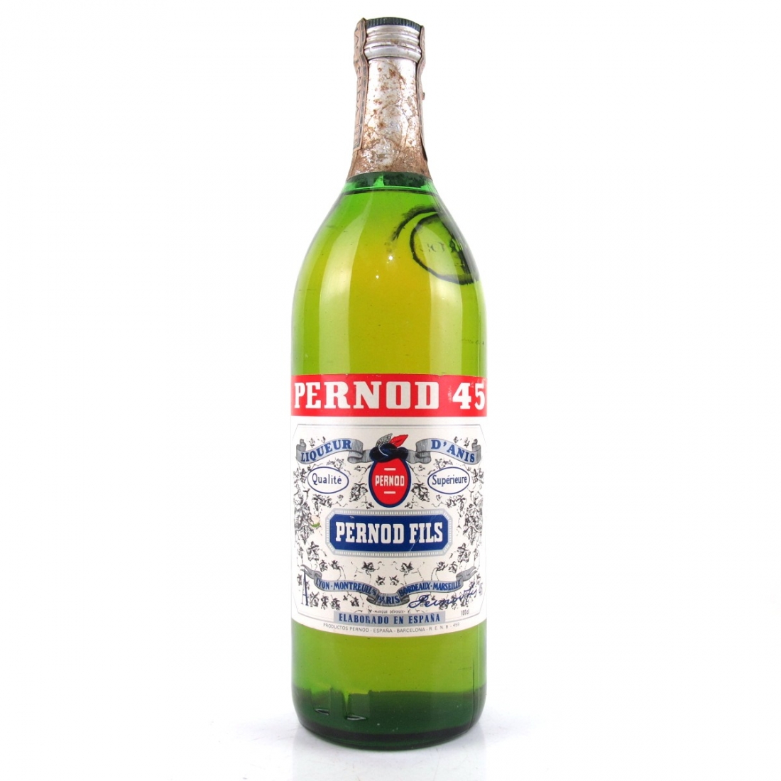 Pernod 45 Liqueur 1960s Whisky Auctioneer