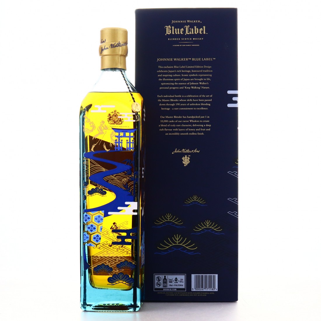 Johnnie Walker Blue Label Japan Limited Edition 75cl Whisky Auctioneer