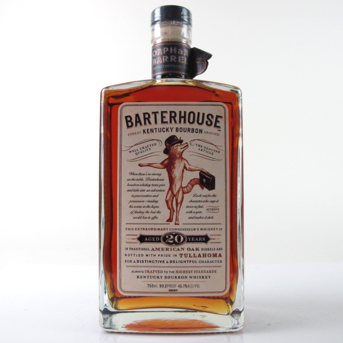 Orphan Barrel Barterhouse 20 Year Old Bourbon 75cl Whisky Auctioneer