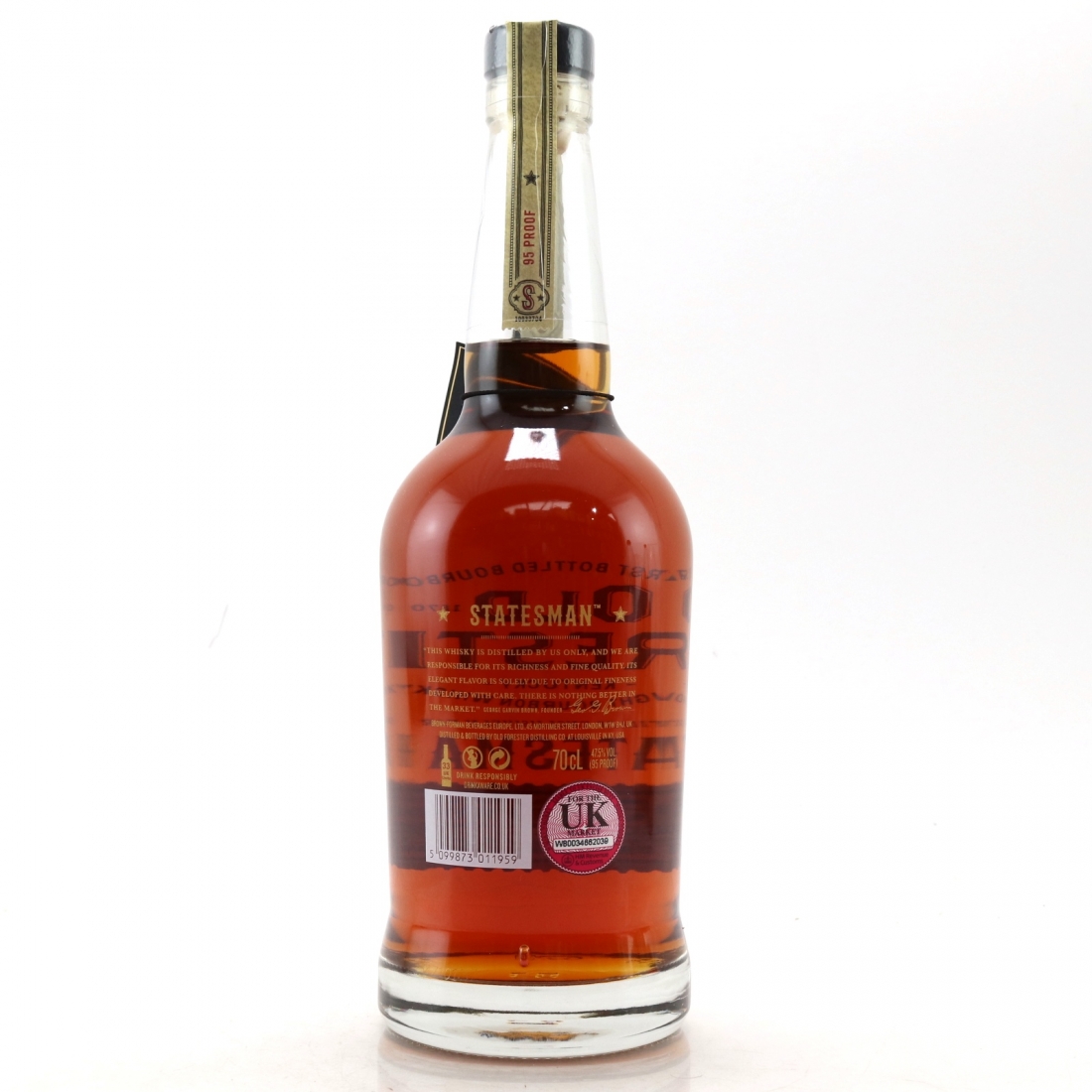 Old Forester Statesman / Kingsman Golden Circle Whisky Auctioneer