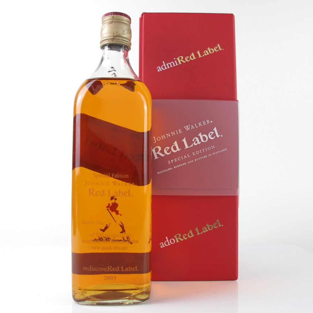 Johnnie Walker Red Label Limited Edition 75cl Whisky Auctioneer