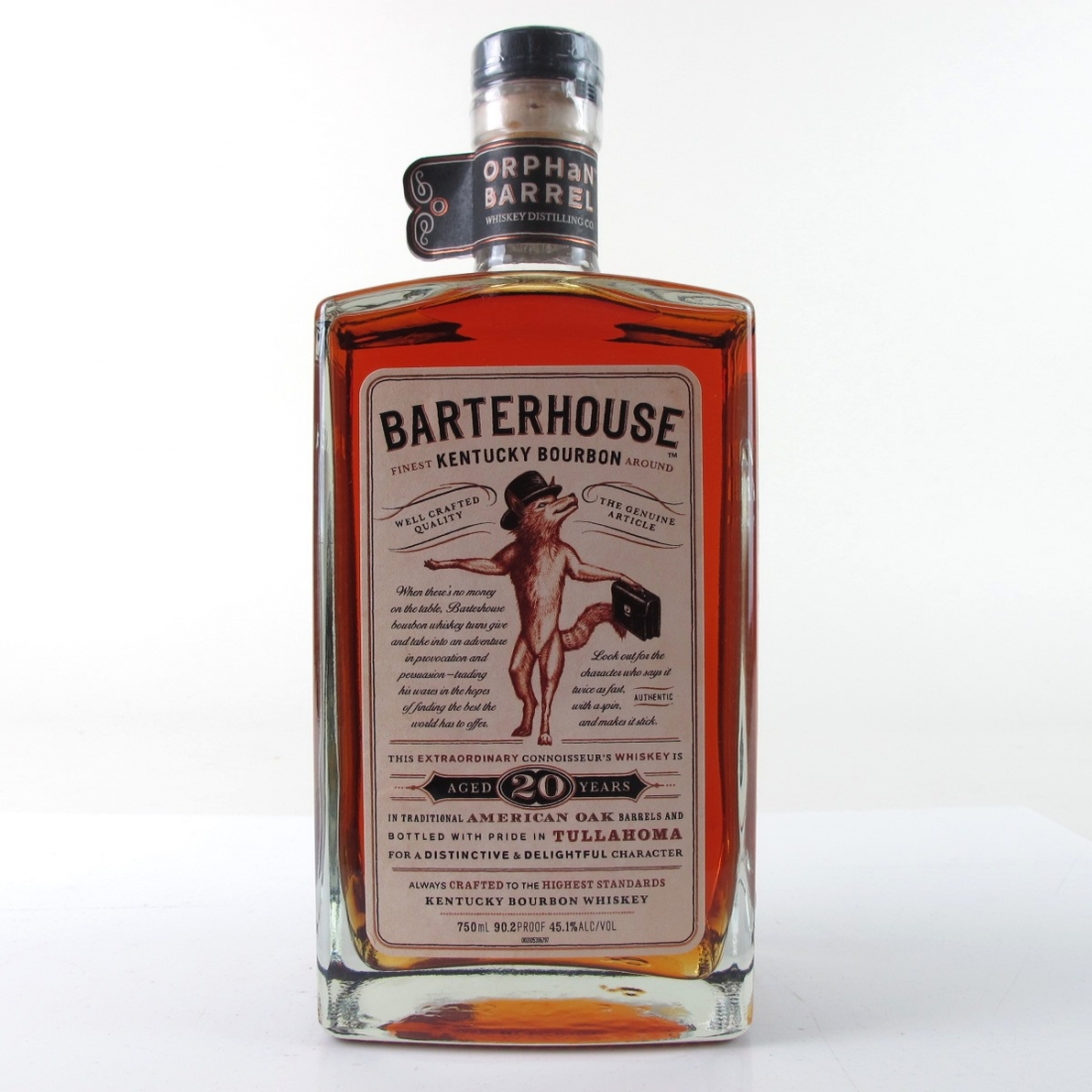 Orphan Barrel Barterhouse 20 Year Old Bourbon 75cl Whisky Auctioneer