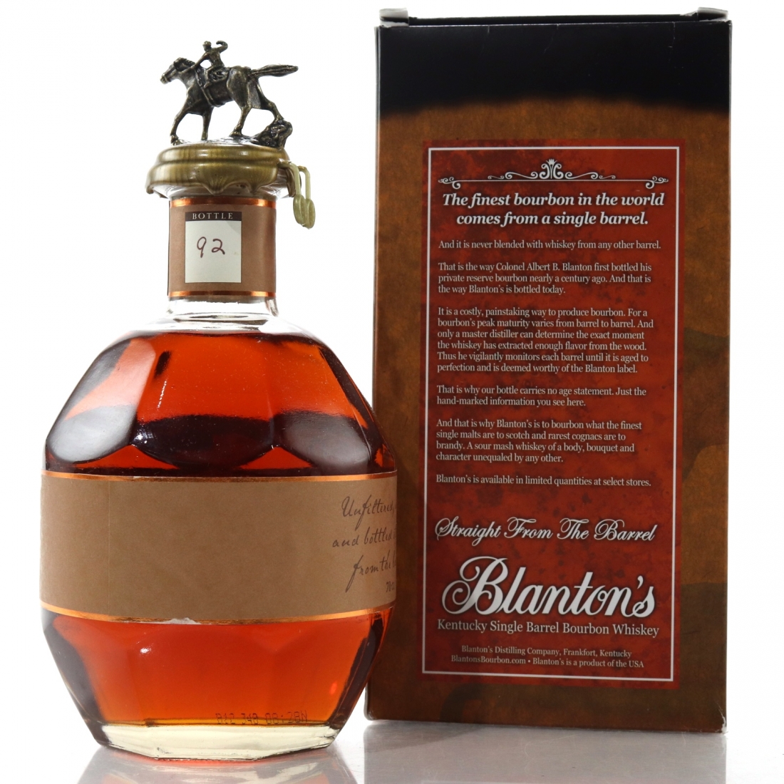 blanton's straight from the barrel near me
