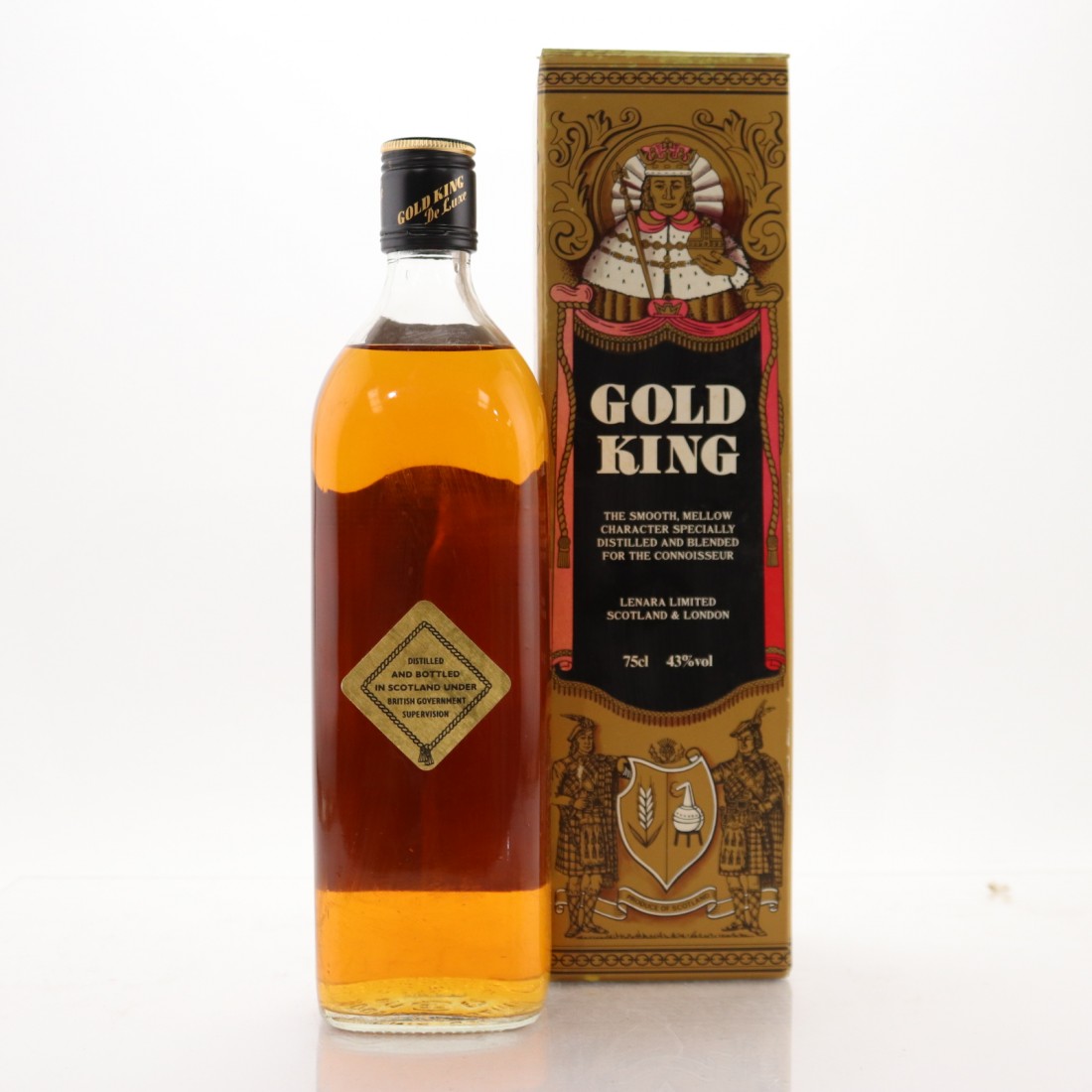 Gold King De Luxe Blended Scotch Whisky Whisky Auctioneer
