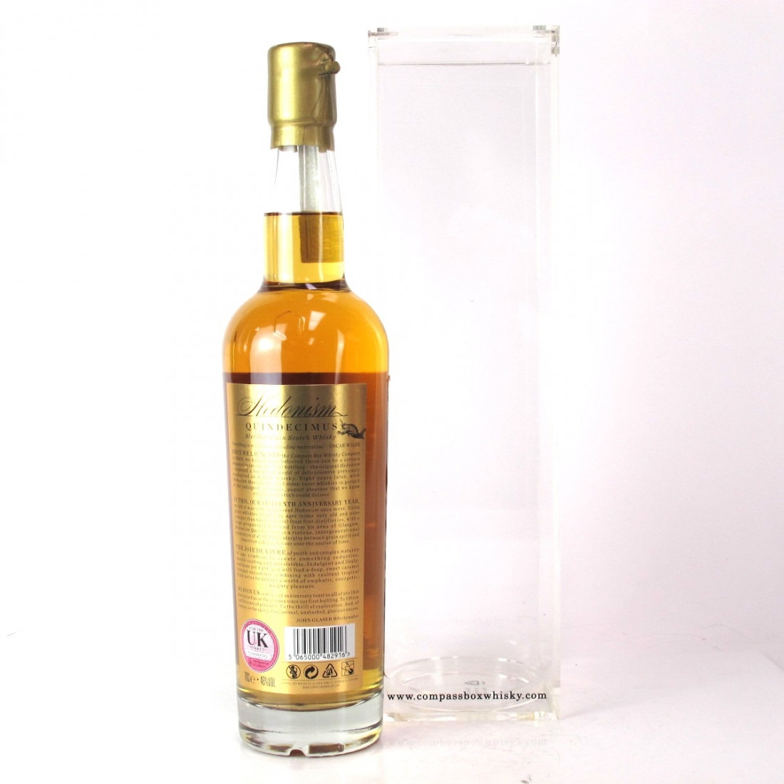 Compass Box Hedonism Quindecimus Whisky Auctioneer