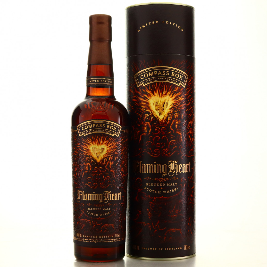Compass Box Flaming Heart 2018 Limited Edition Whisky Auctioneer