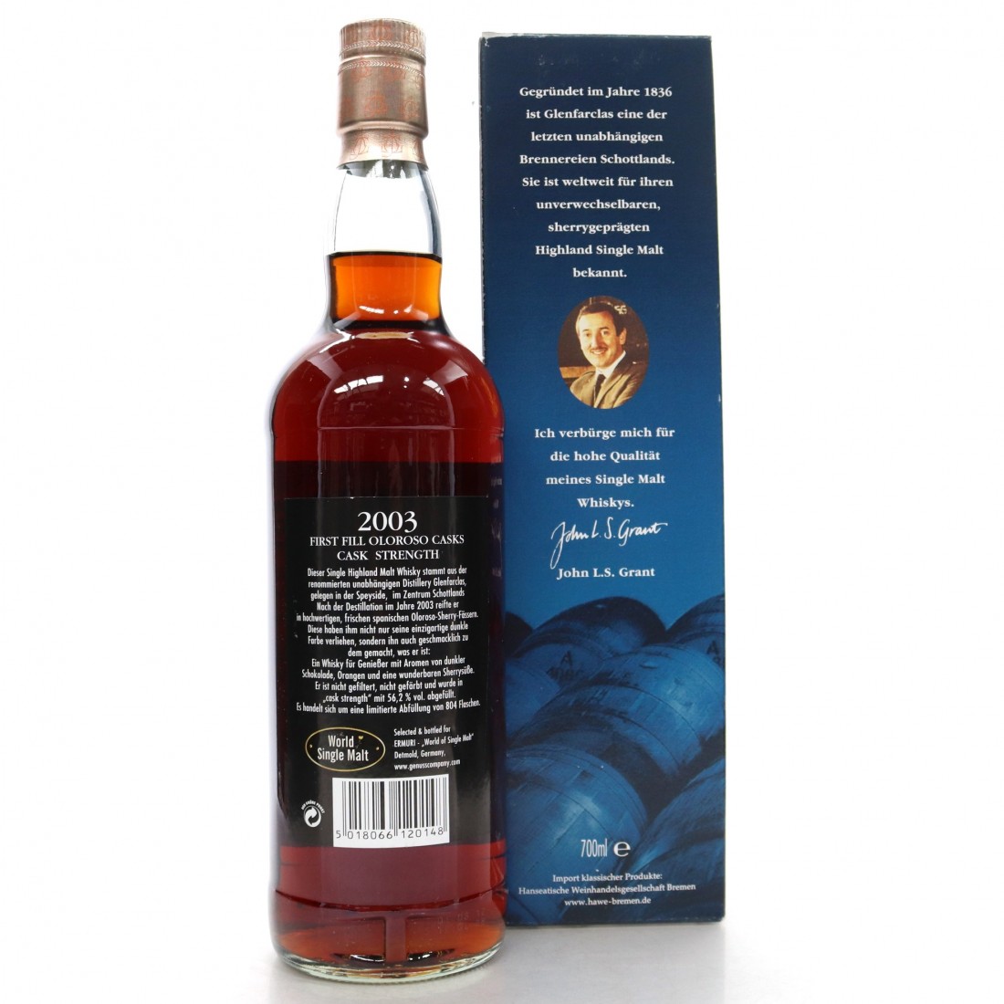 Glenfarclas 2003 First Fill Oloroso Casks / World of Single Malt 