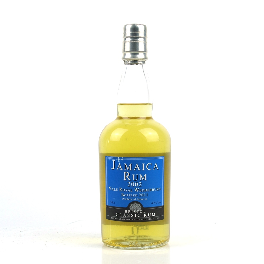 Long Pond 2002 Vale Royal Wedderburn Jamaican Rum Whisky Auctioneer
