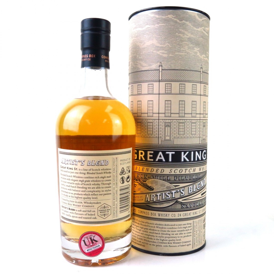 Compass Box Great King Street 50cl Whisky Auctioneer