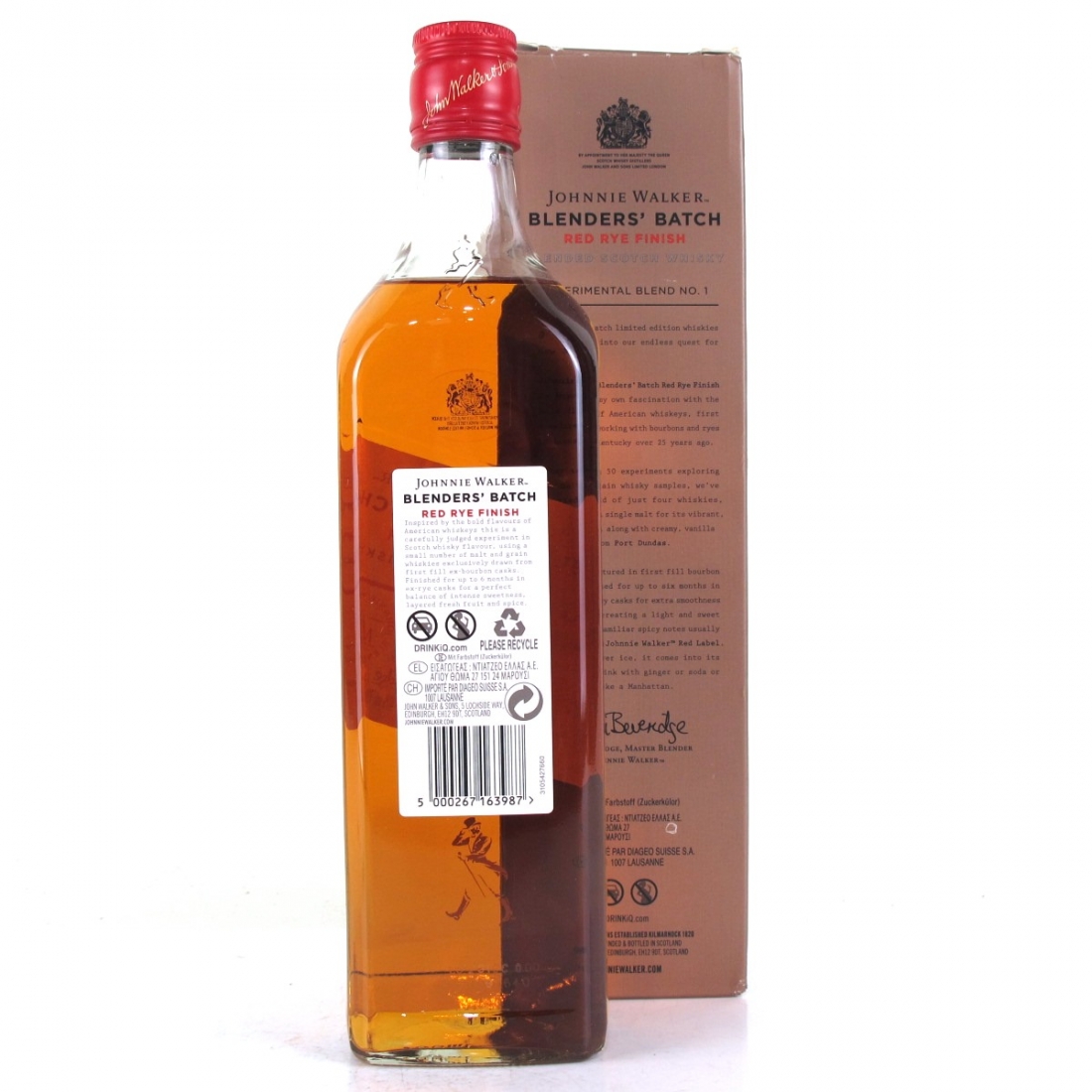 Johnnie Walker Blenders' Batch 1 / Red Rye Finish Whisky Auctioneer