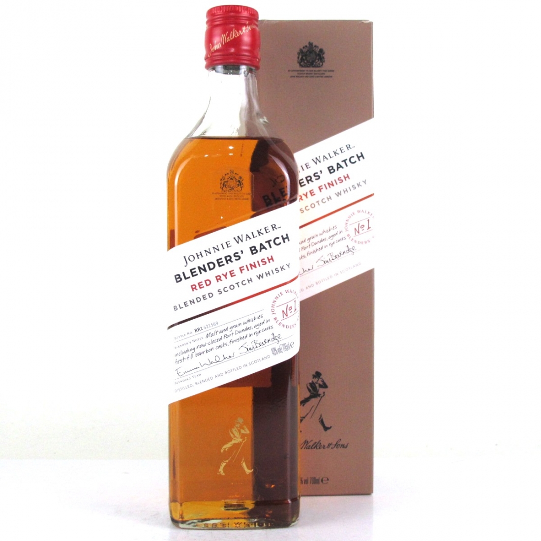 Johnnie Walker Blenders' Batch Red Rye Finish Batch 1 Whisky Auctioneer
