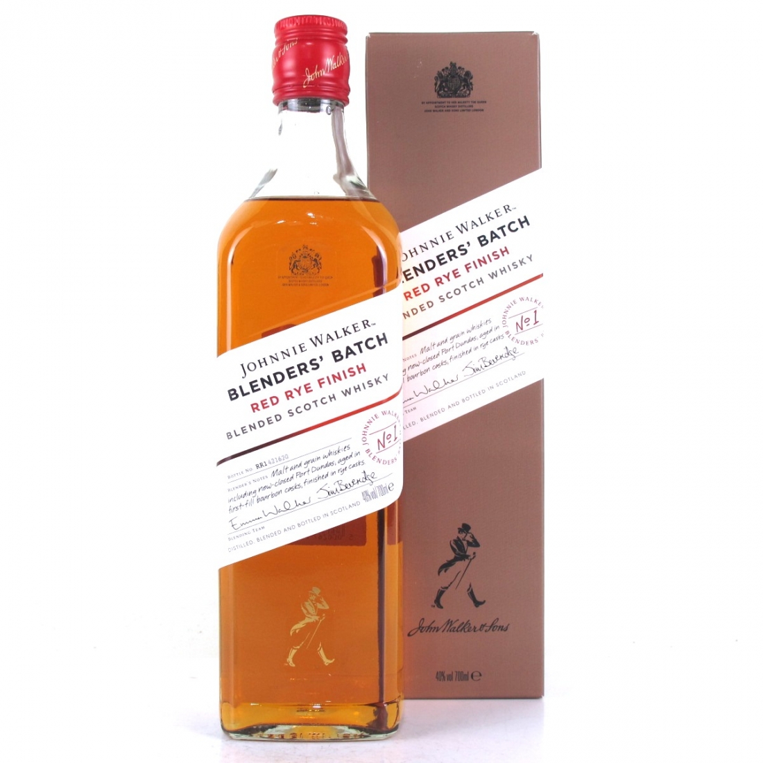 Johnnie Walker Blenders' Batch Red Rye Finish Batch 1 Whisky Auctioneer