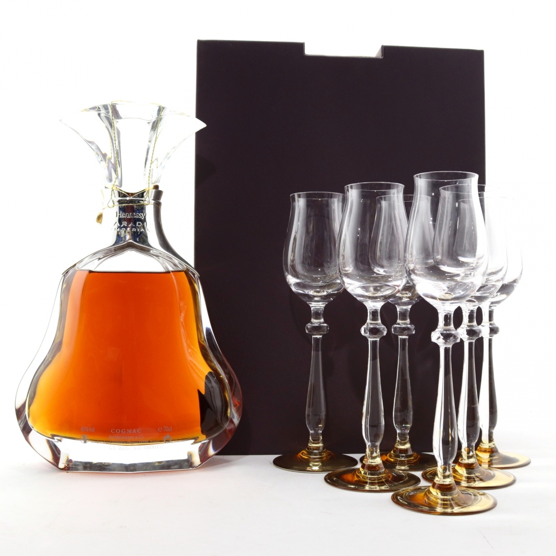 Hennessy Paradis Imperial Cognac / Including Glasses Whisky Auctioneer