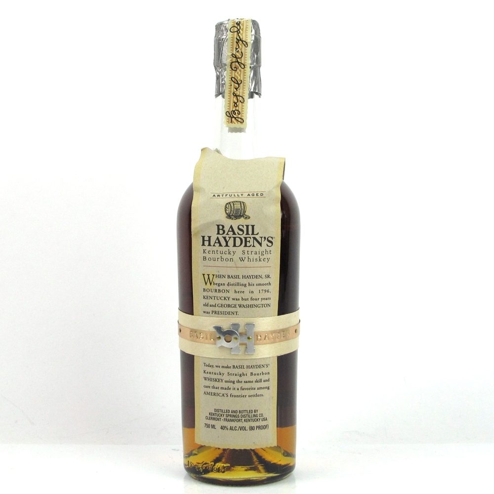 Basil Hayden's Kentucky Straight Whiskey Whisky Auctioneer