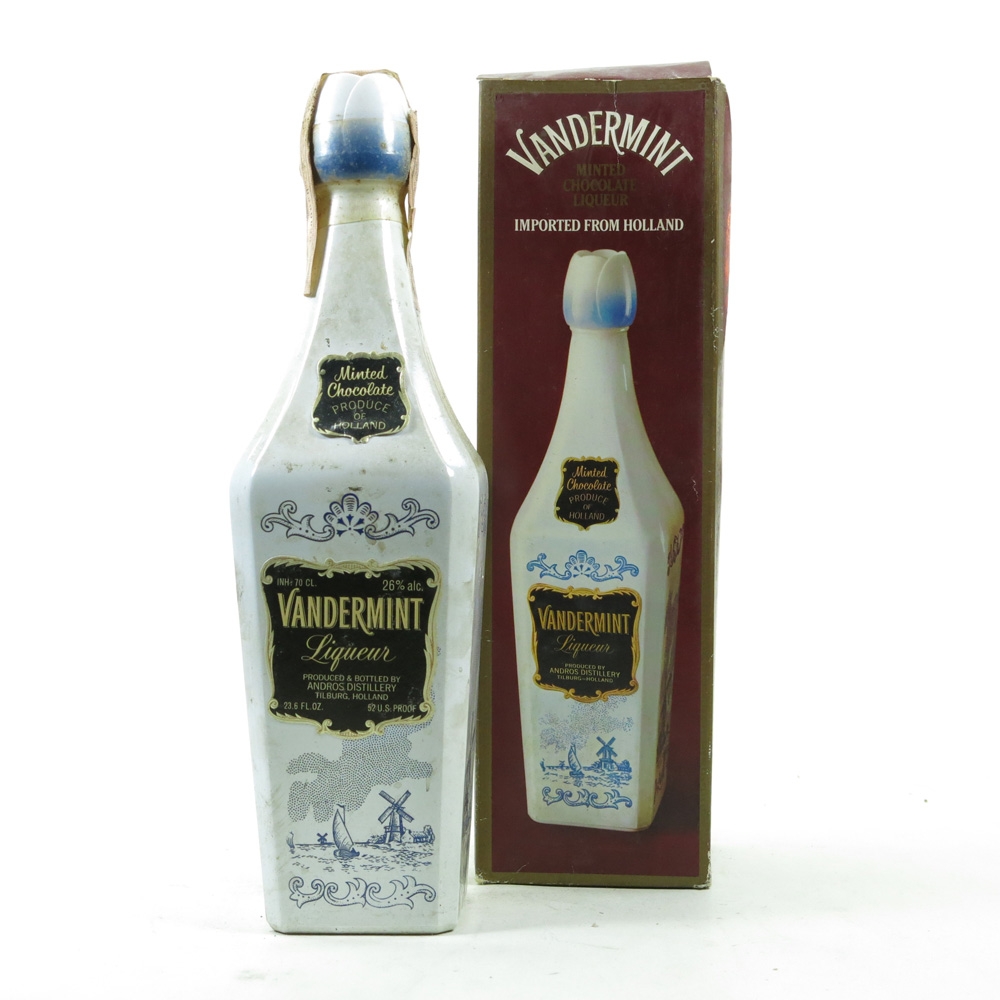 Vandermint Minted Choclate Liqueur 1970s Whisky Auctioneer