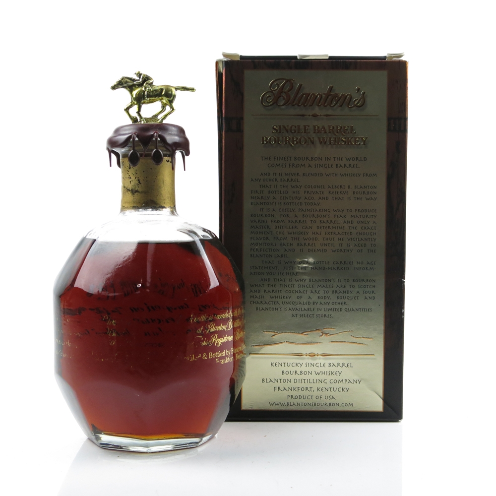 Blanton's 1995 Single Barrel Whisky Auctioneer