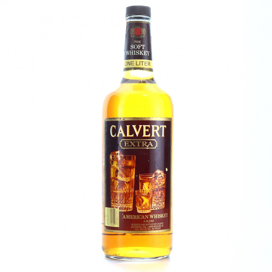 Calvert Extra Blended Whiskey 1 Litre 1980s Whisky Auctioneer