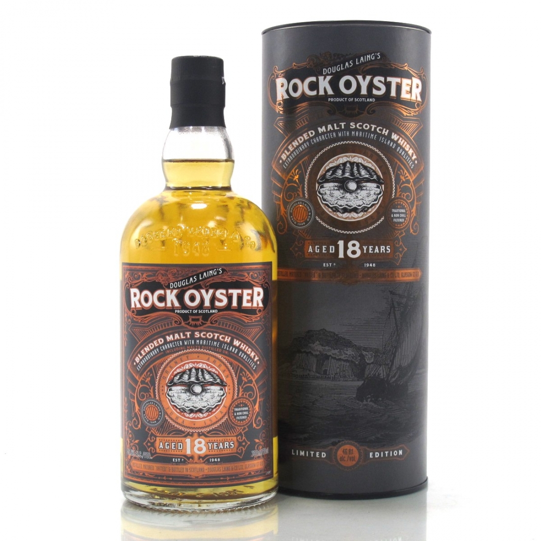 Rock Oyster 18 Year Old Whisky Auctioneer