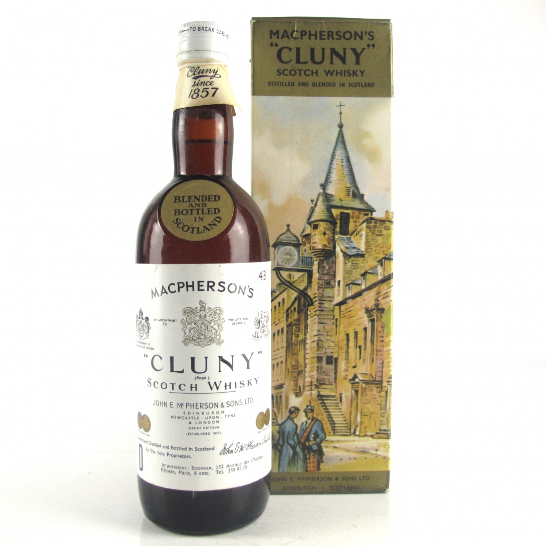 Cluny Old Scotch Whisky 1960s Whisky Auctioneer