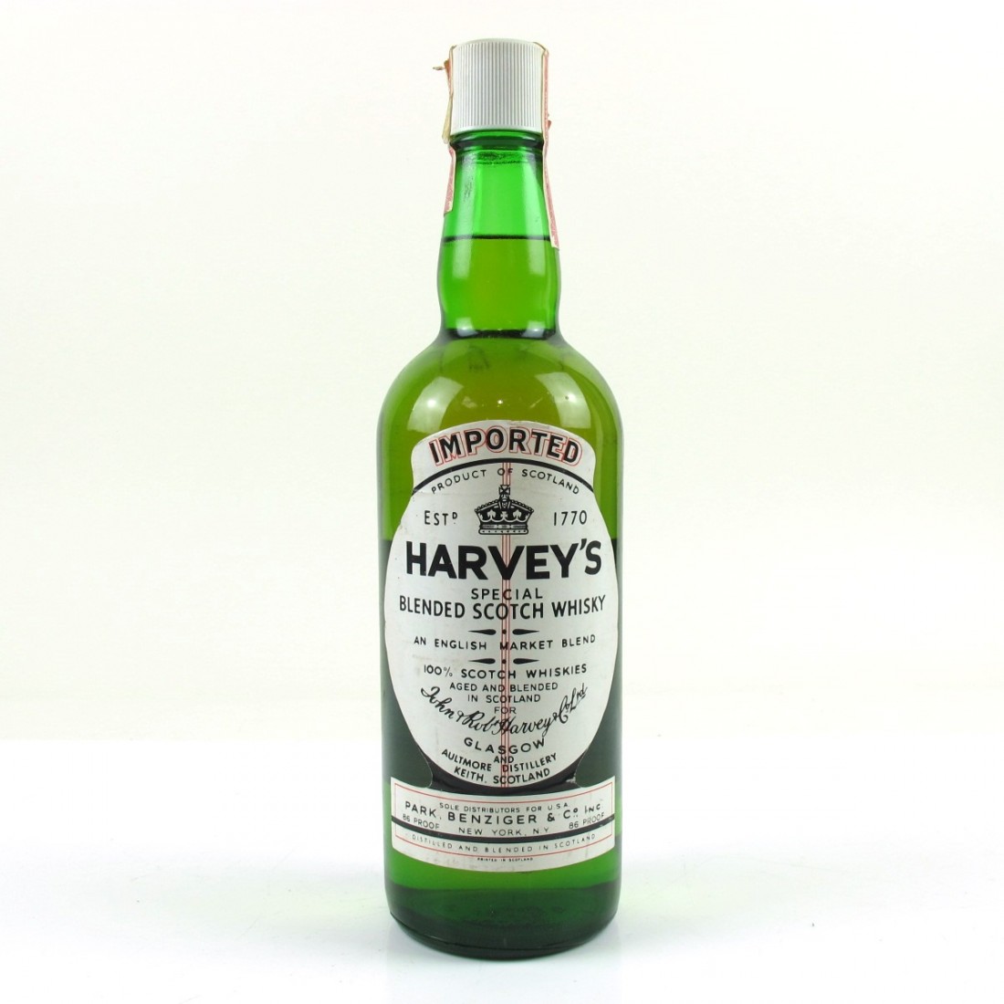 Harvey's Special Blended Scotch Whisky Circa 1970s Whisky Auctioneer