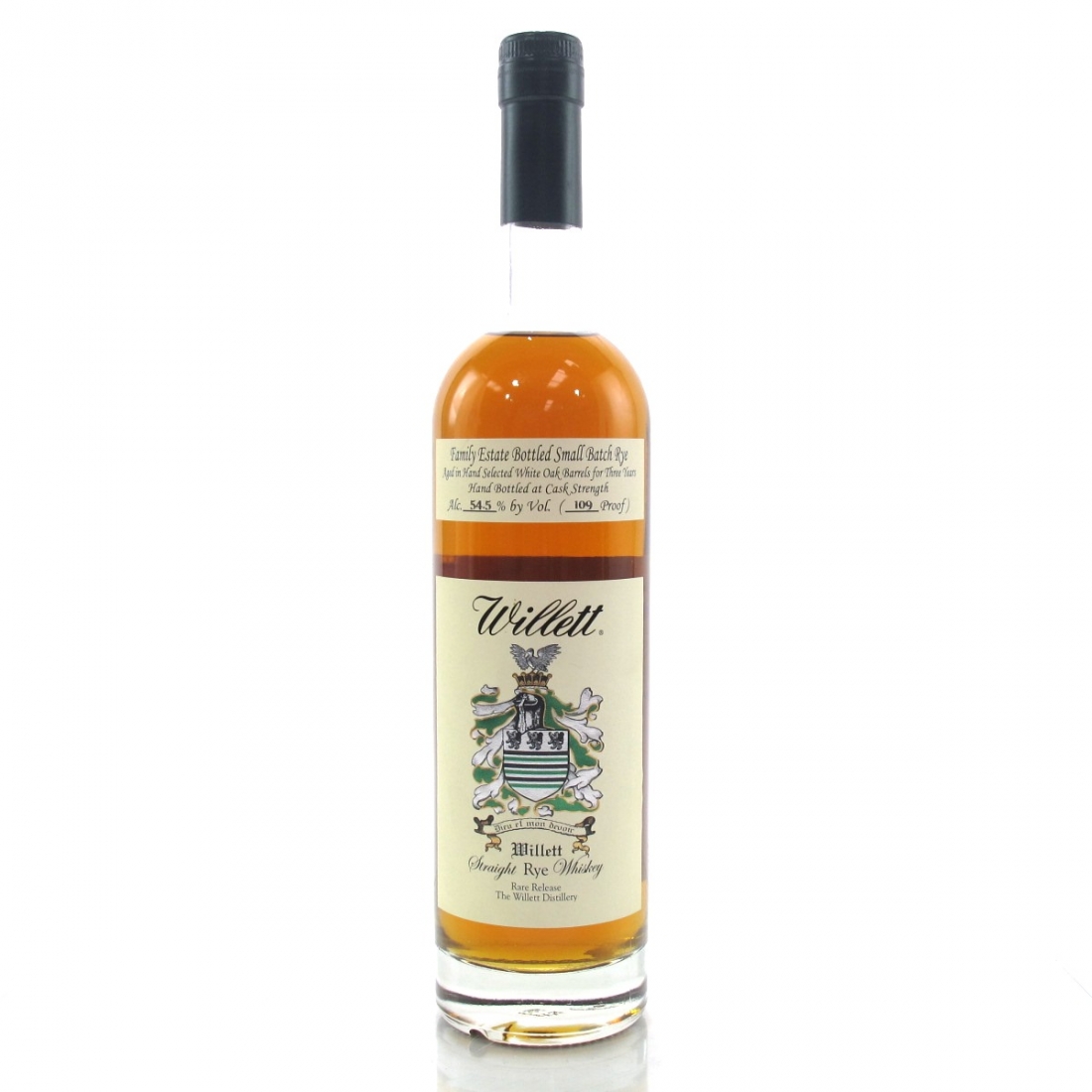 Willett Family Estate 3 Year Old Straight Rye Whisky Auctioneer