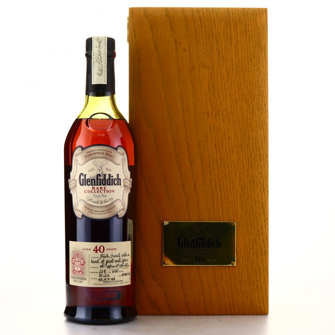 Glenfiddich 40 Year Old Rare Collection Whisky Auctioneer