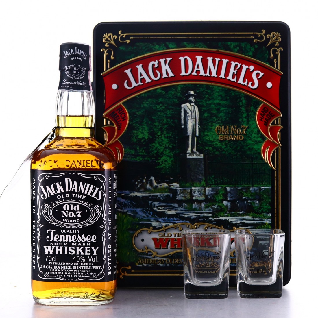 Jack Daniel's Old No.7 80 Proof Gift Pack Whisky Auctioneer