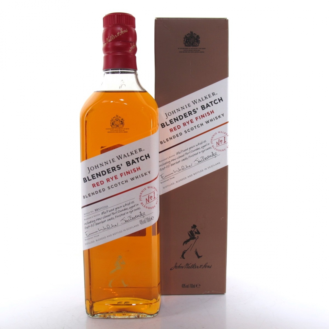 Johnnie Walker Blenders' Batch Red Rye Finish Batch 1 Whisky Auctioneer