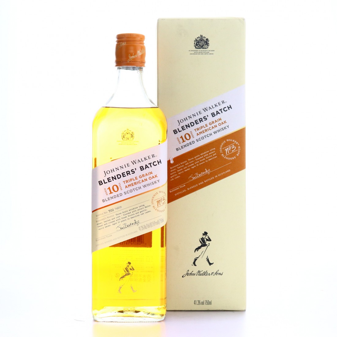 Johnnie Walker Blenders' Batch 10 Year Old Triple Grain Batch 3 75cl