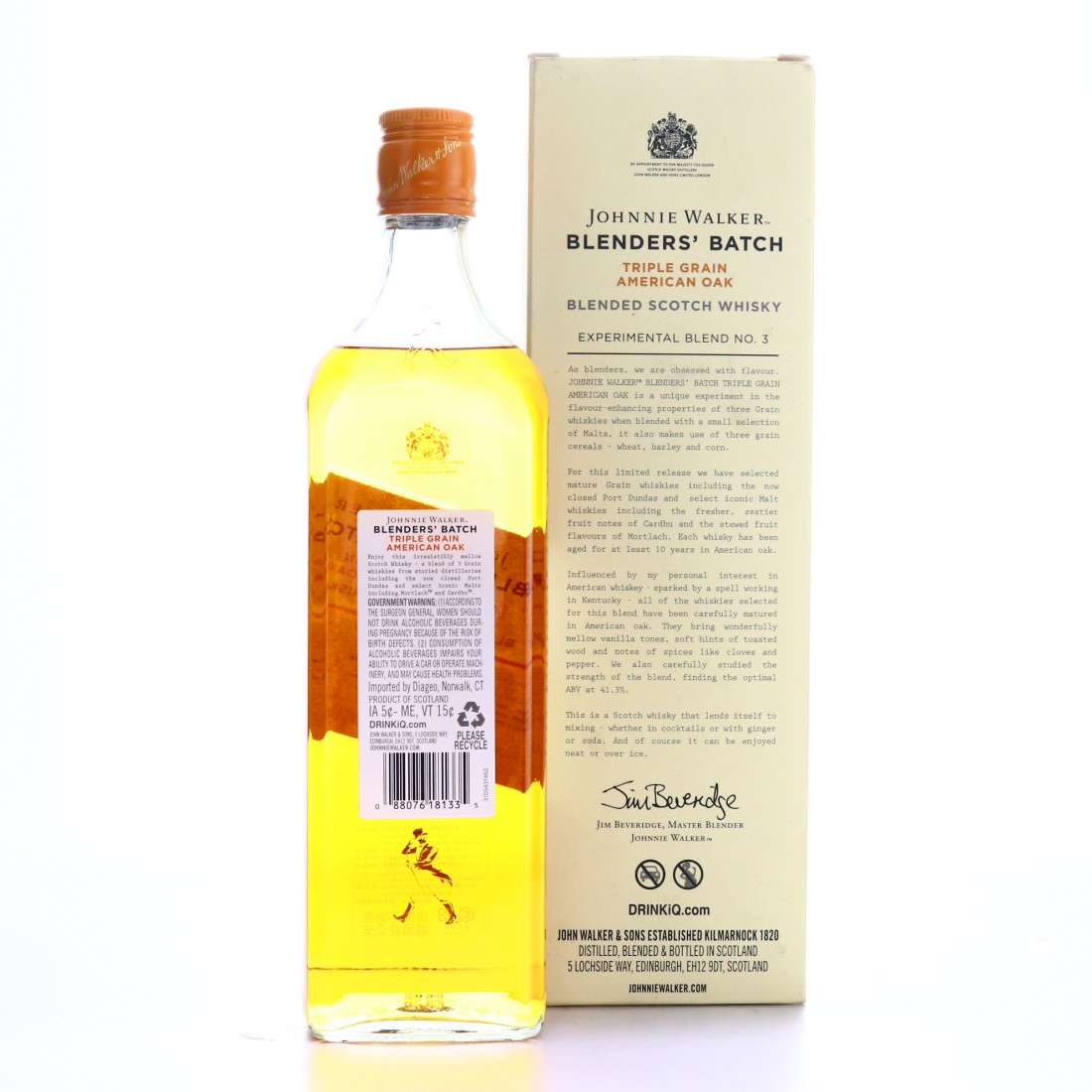 Johnnie Walker Blenders' Batch 10 Year Old Triple Grain Batch 3 75cl