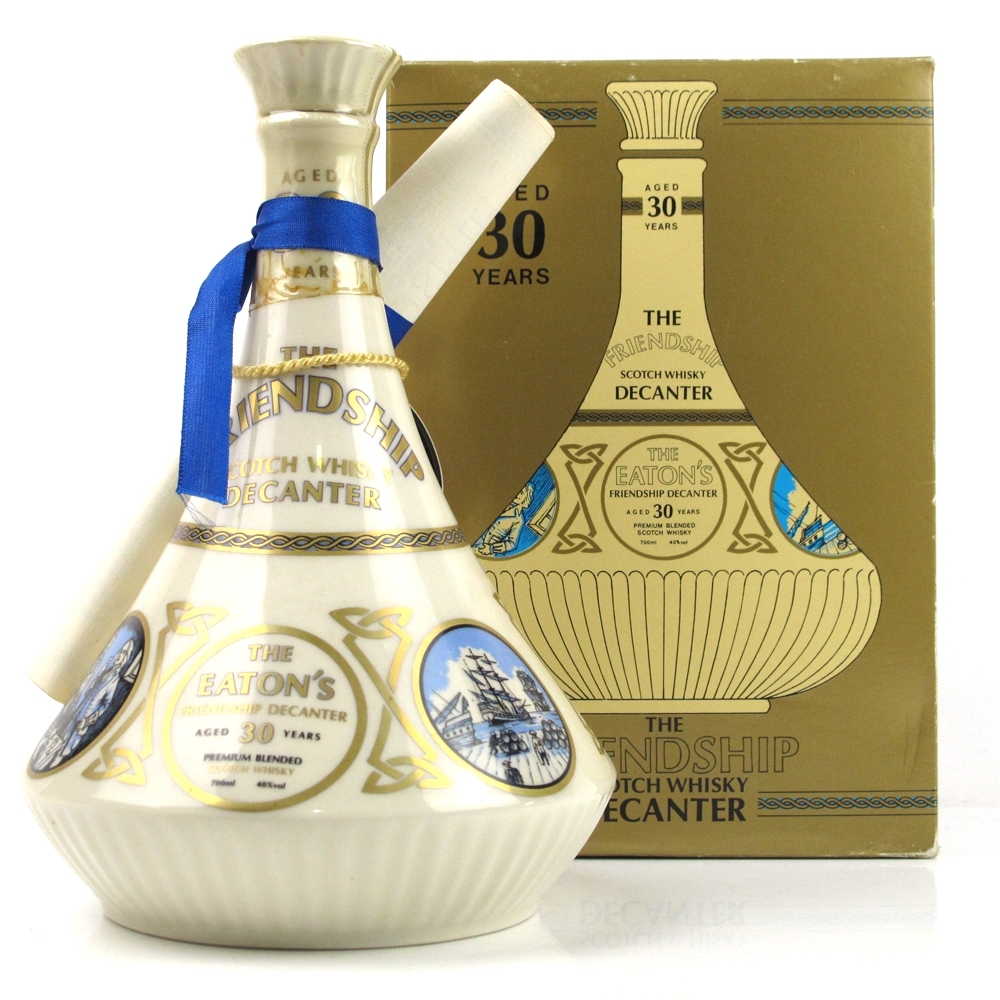 Eaton's Friendship Decanter 30 Year Old Blend Whisky Auctioneer