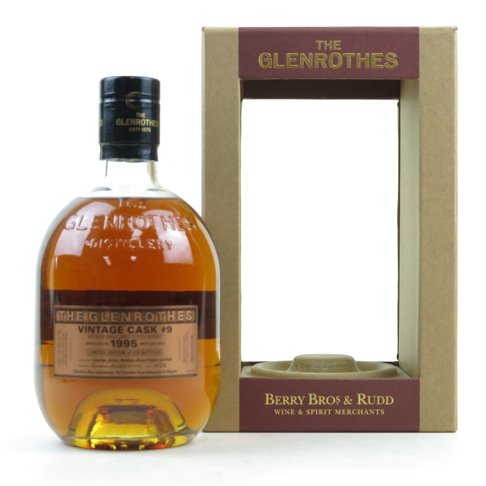 Glenrothes 1995 Vintage Cask 9 Whisky Auctioneer