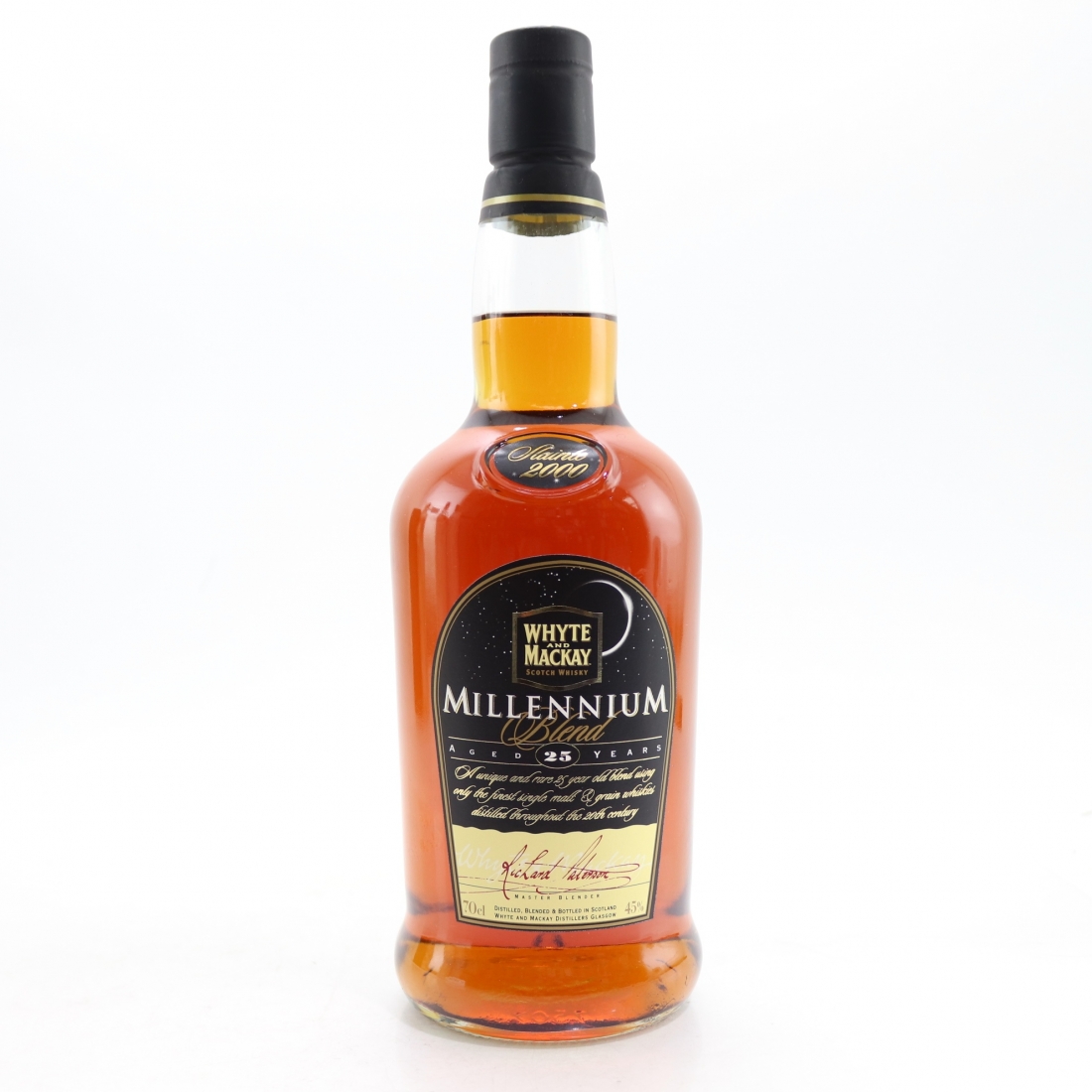 Whyte and Mackay 25 Year Old Millenium Whisky Auctioneer