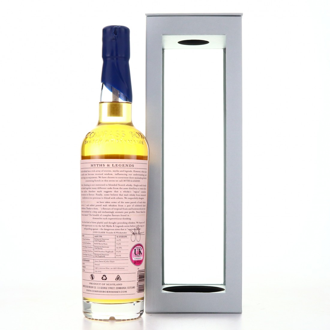 Compass Box Myths and Legends III Whisky Auctioneer