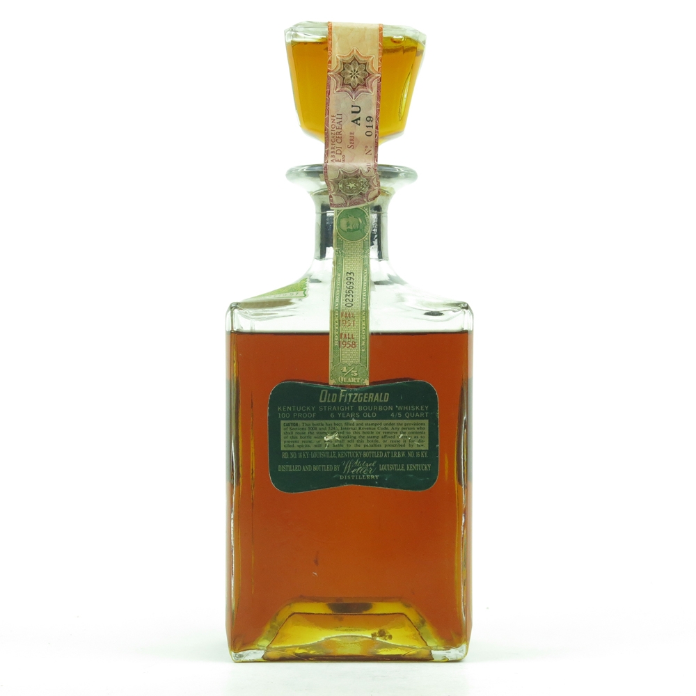 Old Fitzgerald Decanter 1951 / Broken Cork Whisky Auctioneer