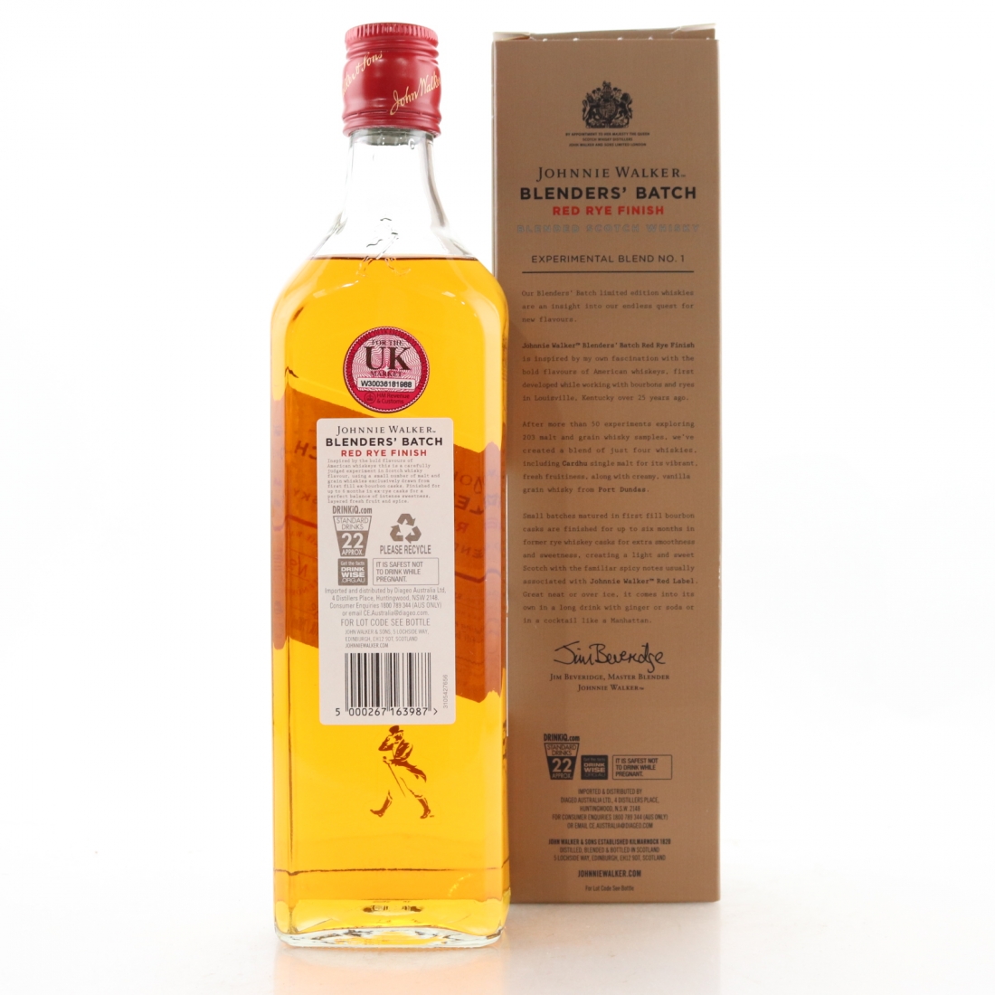 Johnnie Walker Blenders' Batch 1 / Red Rye Finish Whisky Auctioneer