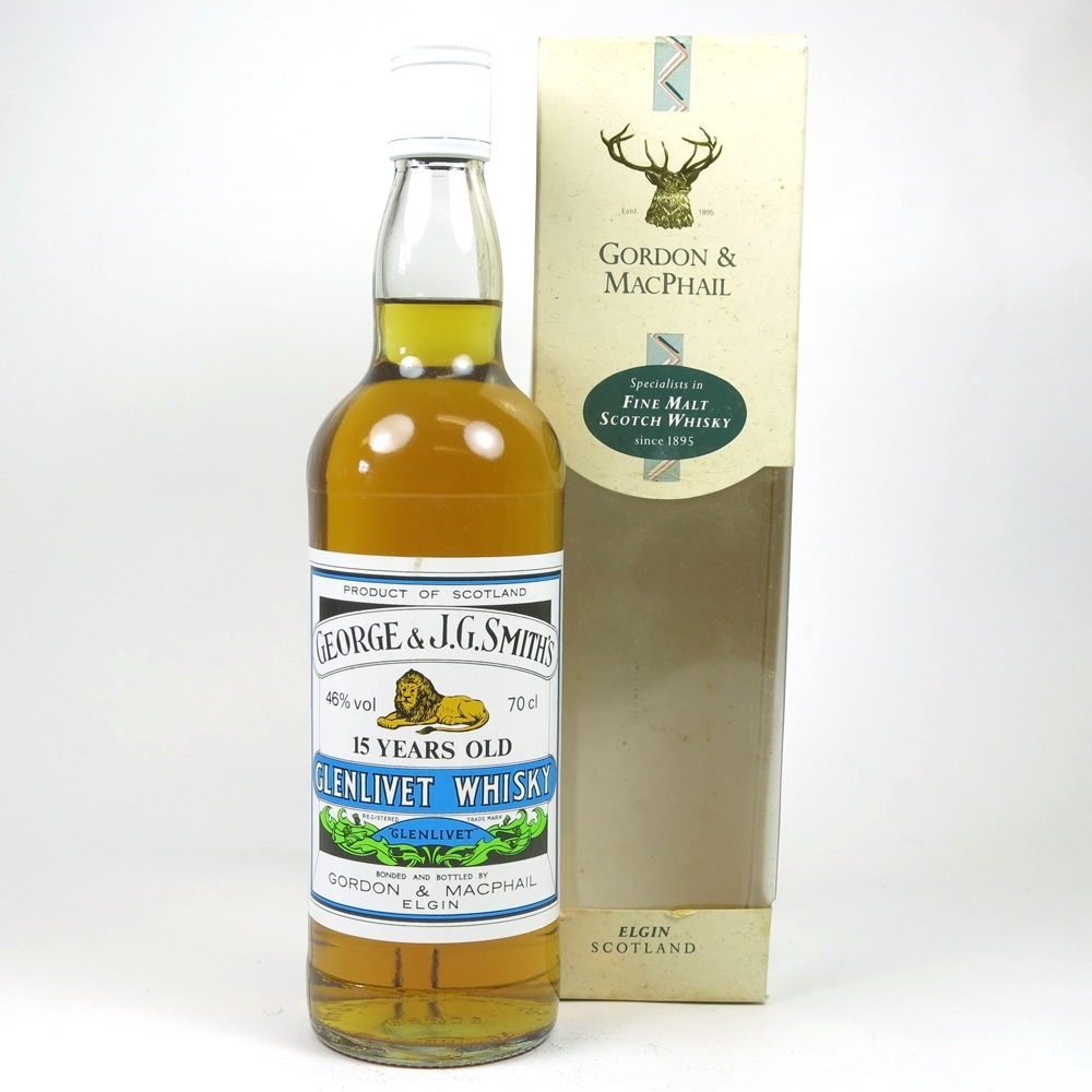 Glenlivet 15 Year Old Gordon and Macphail Whisky Auctioneer