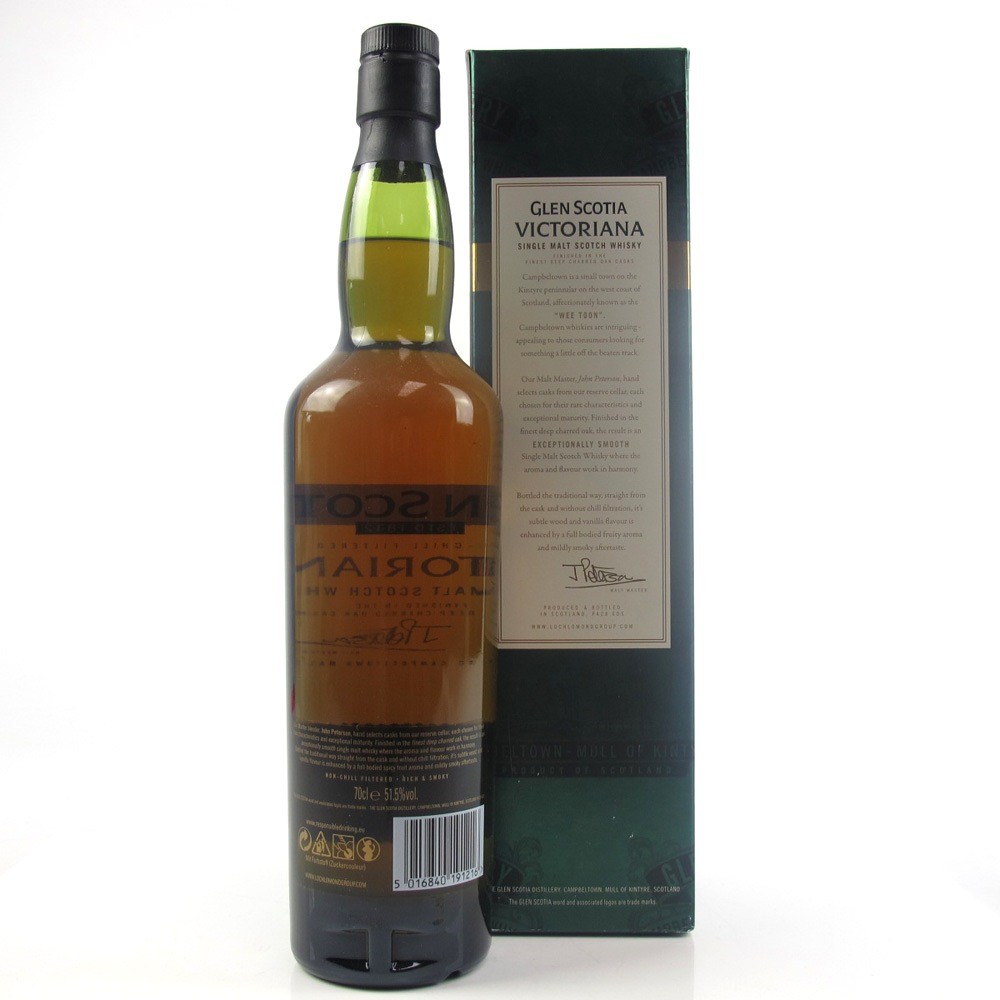 Glen Scotia Victoriana Whisky Auctioneer