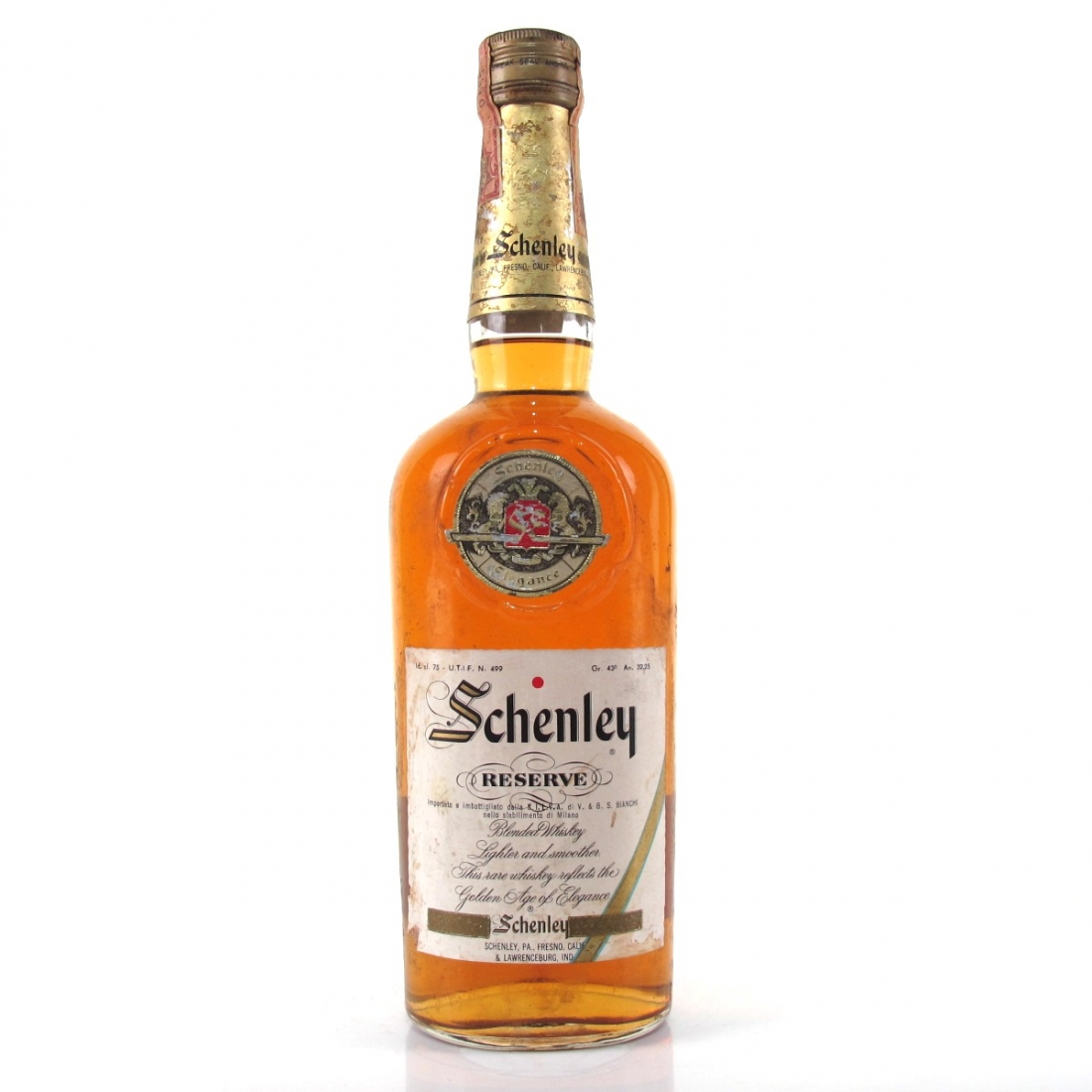 Schenley Reserve 1960s Whisky Auctioneer