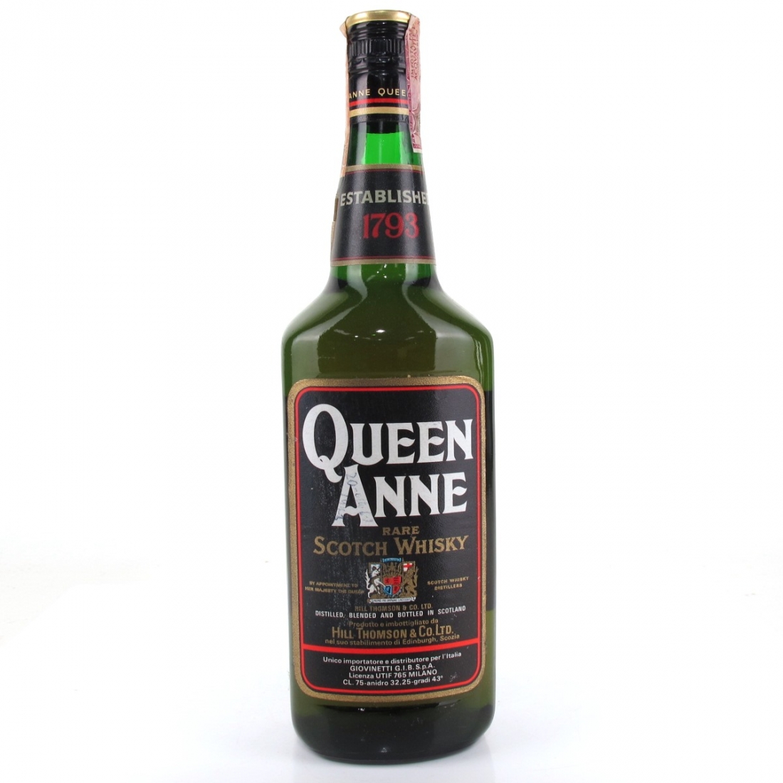Queen Anne Rare Scotch 1960s Whisky Auctioneer