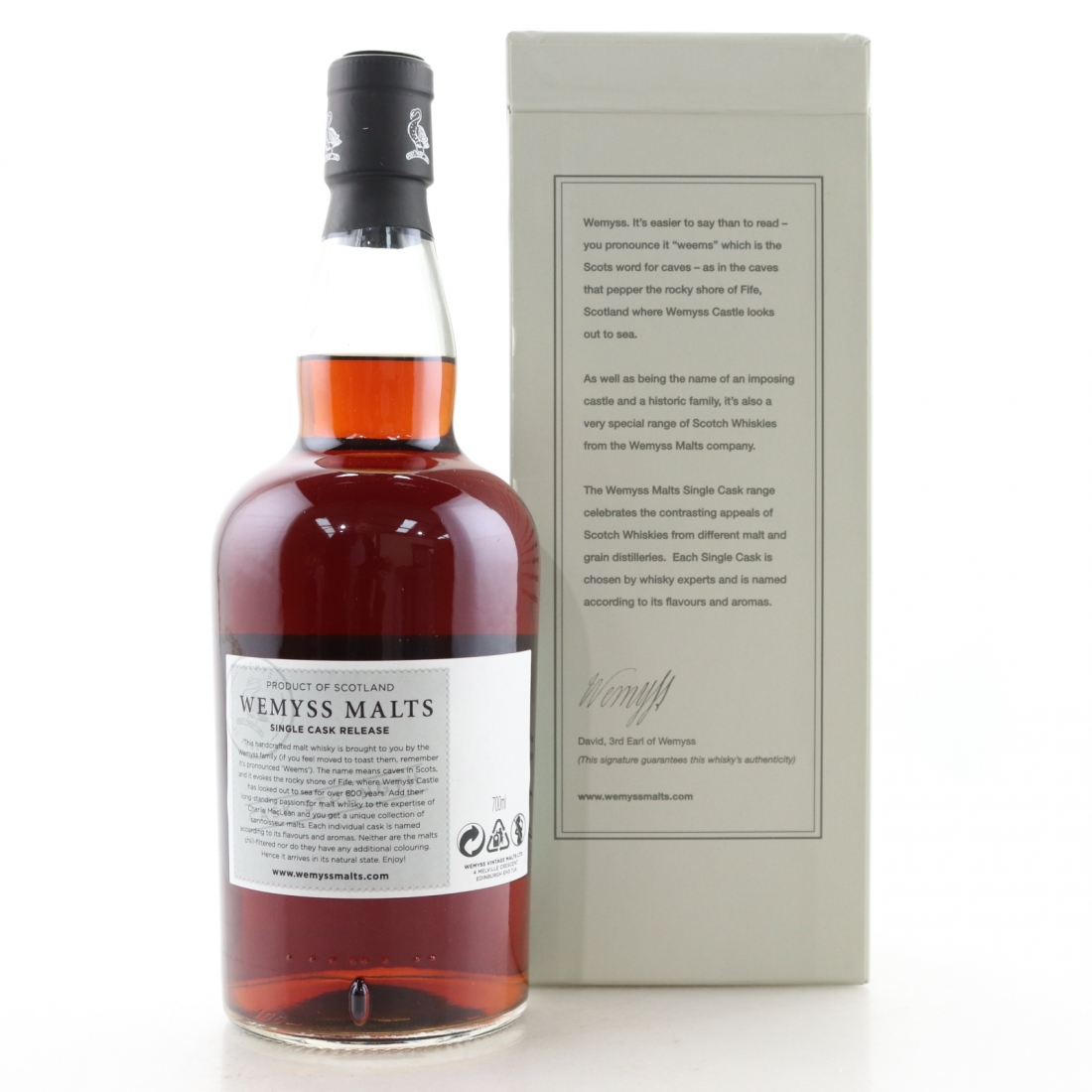 Bunnahabhain 19 Wemyss Malts Kirsch Gateau Whisky Auctioneer