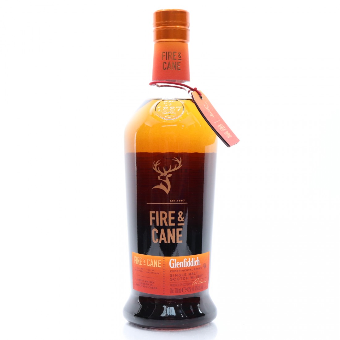 Glenfiddich Experimental Series 4 Fire and Cane Whisky Auctioneer