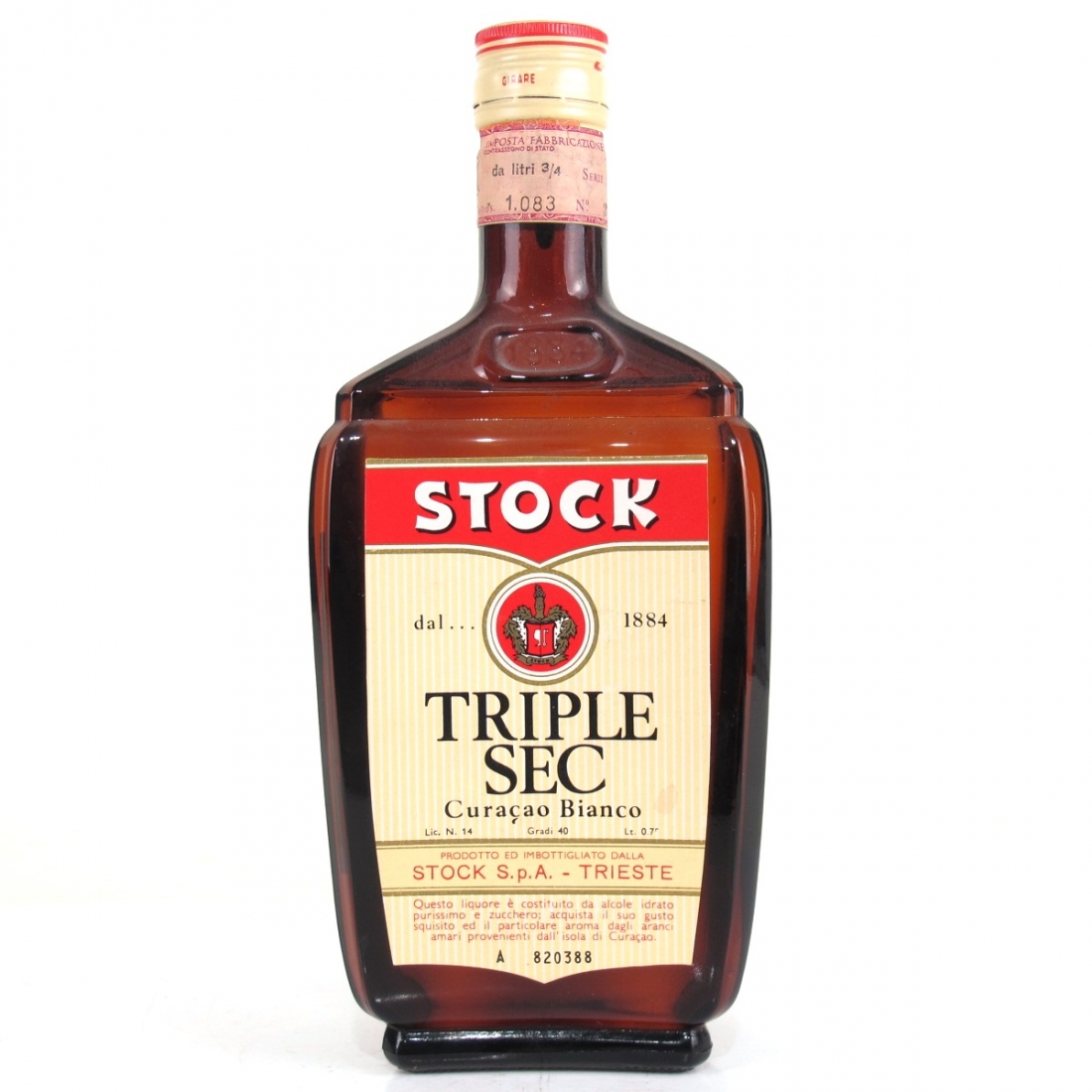 Stock Triple Sec Liqueur 1970s Whisky Auctioneer