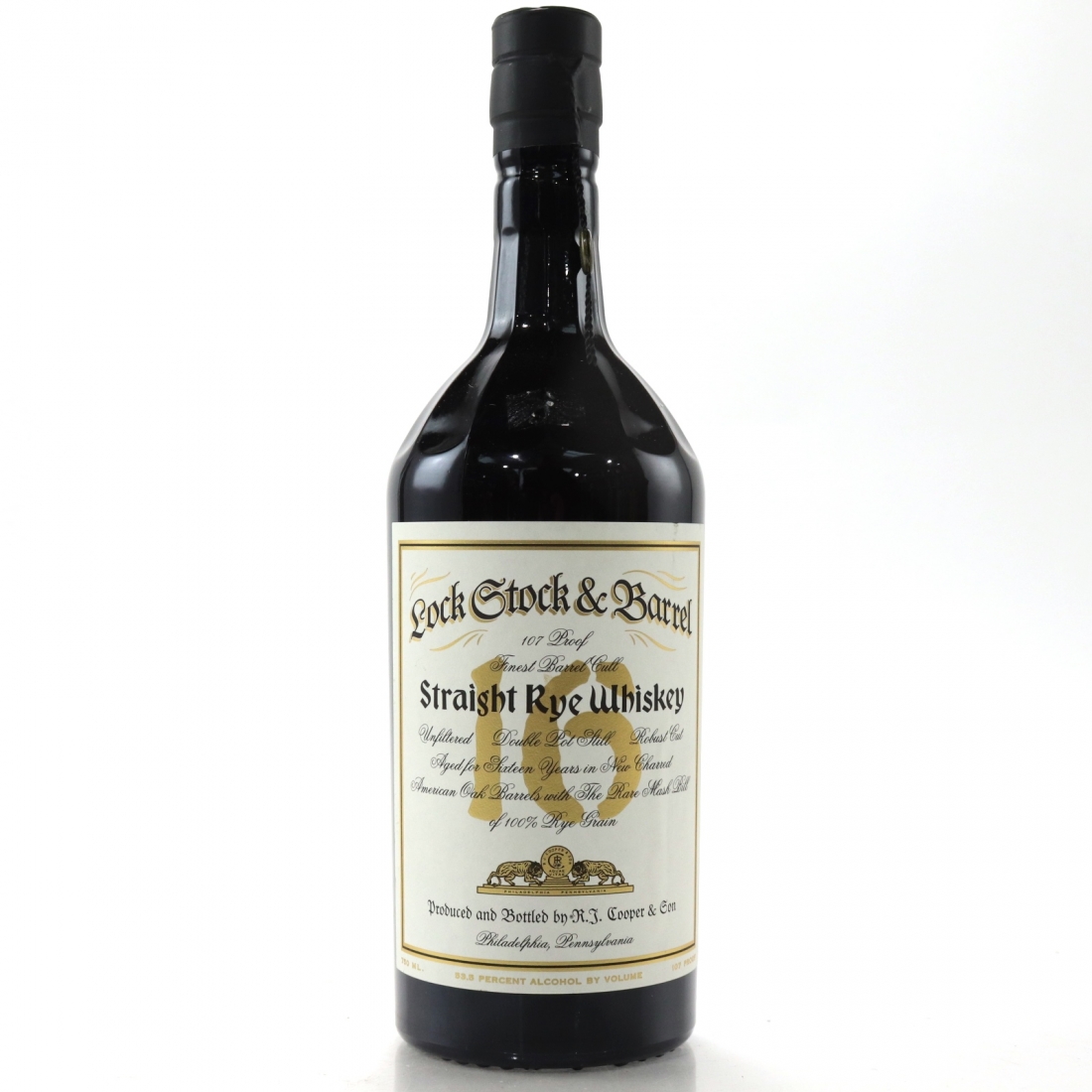 Lock Stock and Barrel 16 Year Old Straight Rye Whisky Whisky Auctioneer