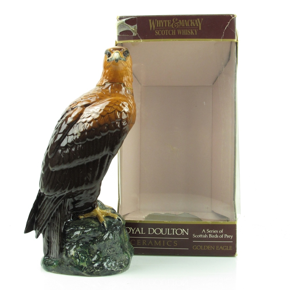 Whyte & Mackay Golden Eagle Royal Doulton Decanter Whisky Auctioneer