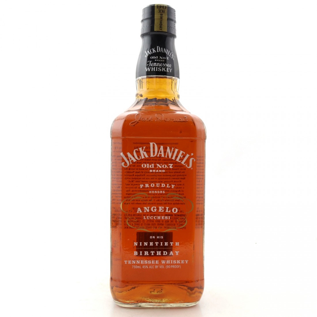 Jack Daniel's Angelo Lucchesi 90th Birthday Whisky Auctioneer