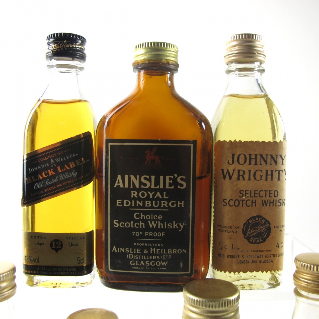 Miscellaneous Whisky Miniatures 7 x 5cl Whisky Auctioneer