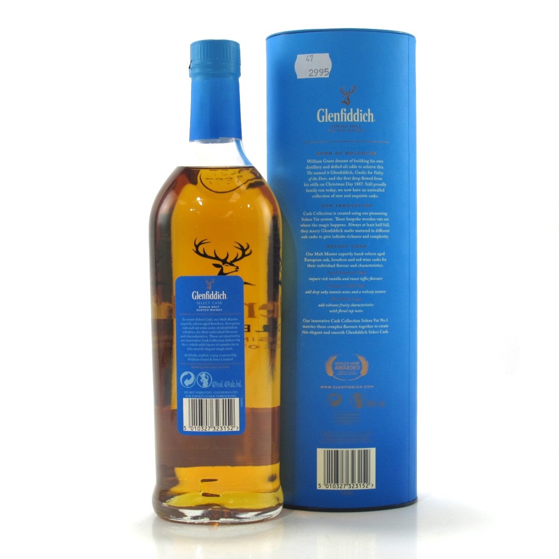 Glenfiddich Select Cask 1 Litre Whisky Auctioneer