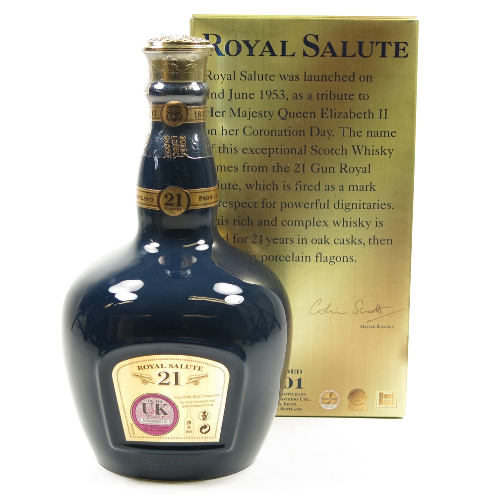 Chivas Regal 21 Year Old Royal Salute Whisky Auctioneer